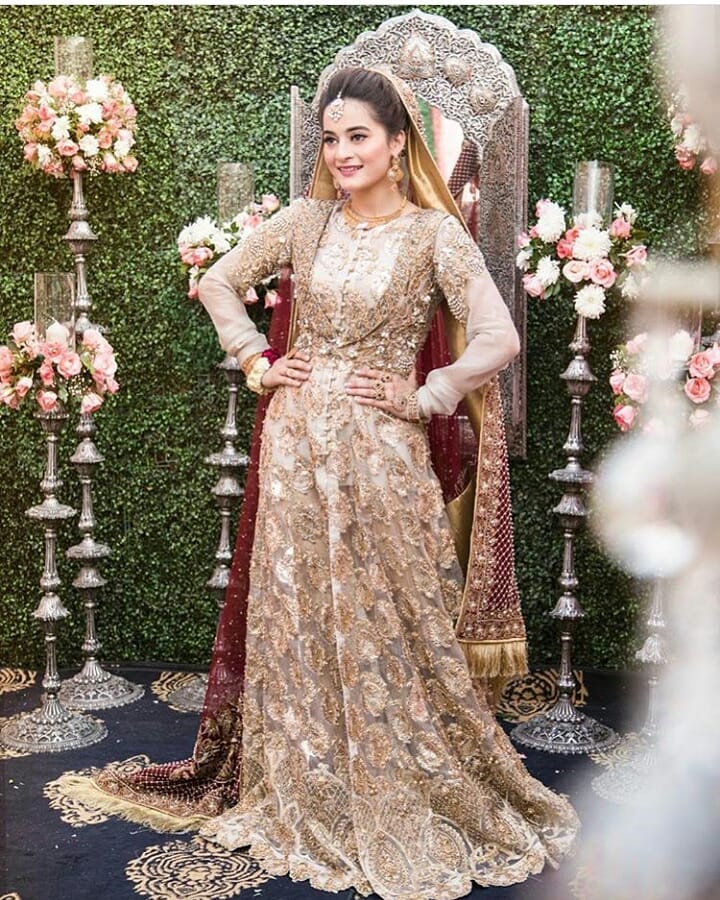 Aiman Khan Made The Most Beautiful Bride