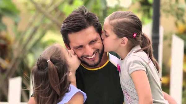 Shahid Afridi Family