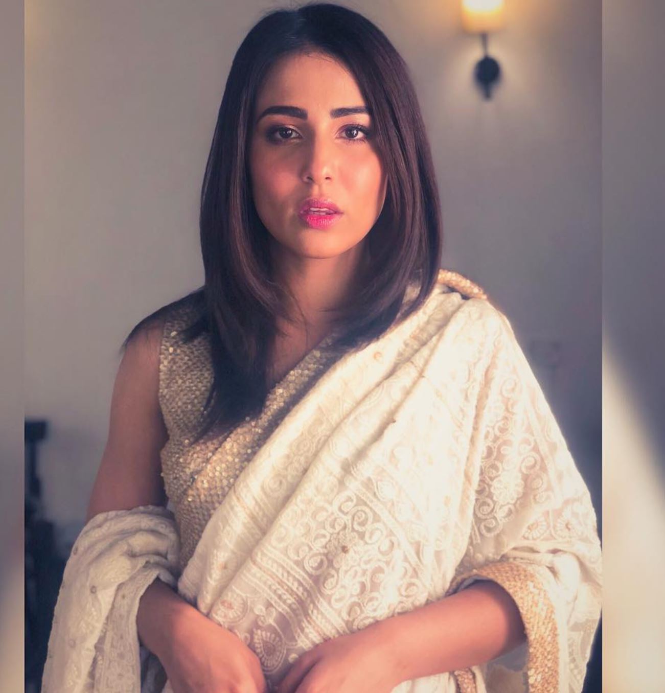 Ushna Shah Stuns In A Saari-Pictures