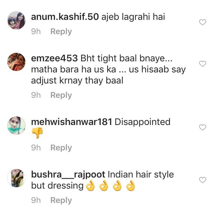 Aiman Khan's Hairstyle Under Severe Criticism