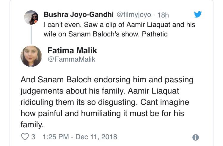 People Are Outraged At Sanam Baloch’s Twisted Mentality