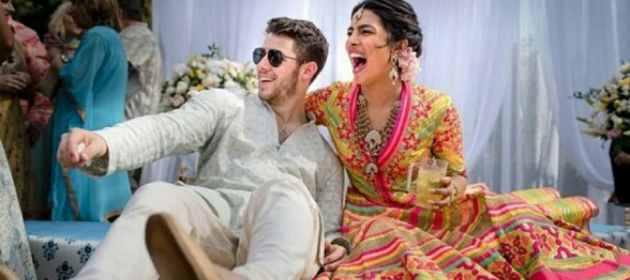 Nick Jonas And Priyanka Chopra Mehendi Pictures