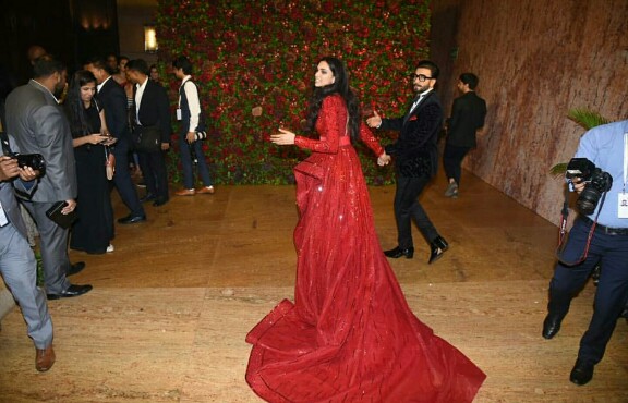 Ranveer Singh And Deepika Padukone's Final Reception