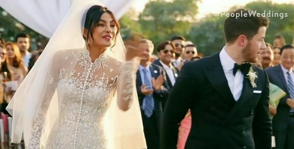 Priyanka Chopra And Nick Jonas's White Wedding-Pictures