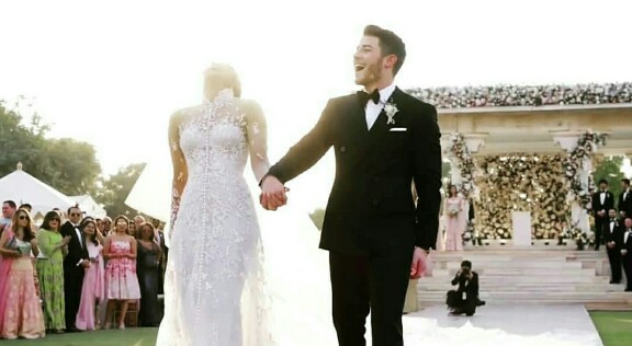 Priyanka Chopra And Nick Jonas's White Wedding-Pictures