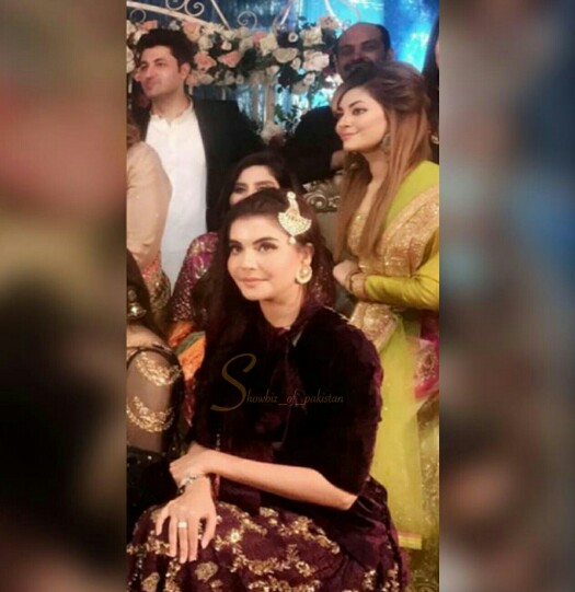 Nida Yasir Stuns At Aineeb Wedding
