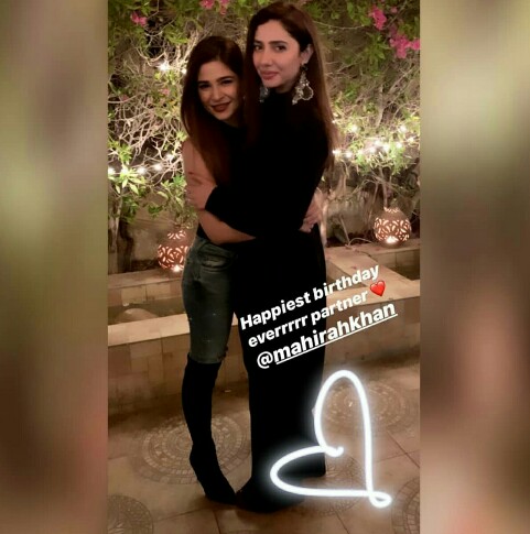 Mahira Khan Is Celebrating Her Birthday With Close Friends