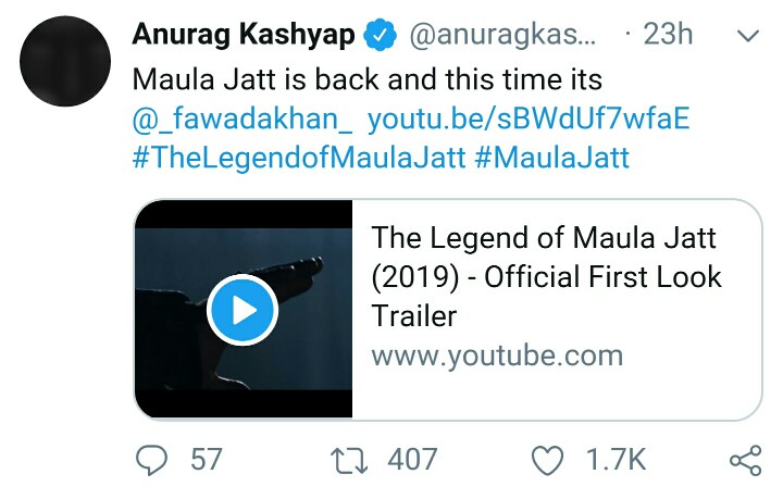 Indian Directors Are Loving Maula Jatt Too