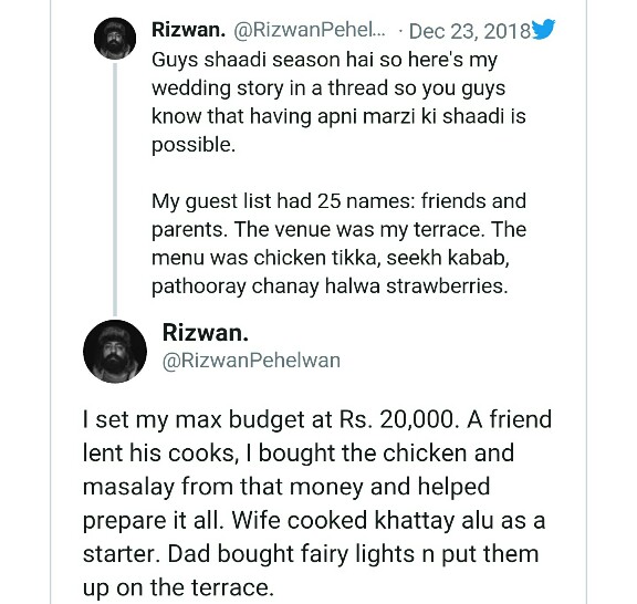 A Wedding In Only 20,000 Rupees Is Going Viral