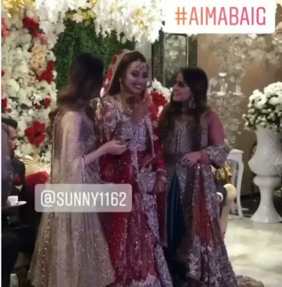 Aima Baig At Her Sister's Wedding