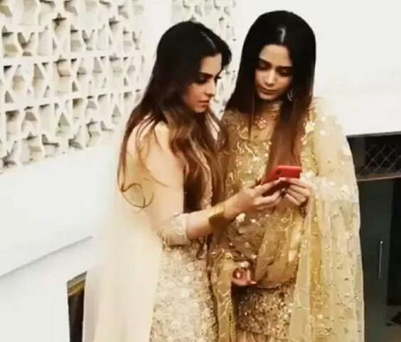 Aima Baig At Her Sister's Wedding