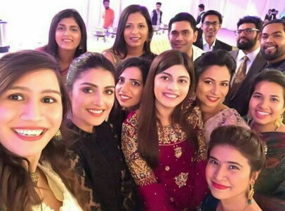 Ayeza Khan Attends Her Friend's Wedding