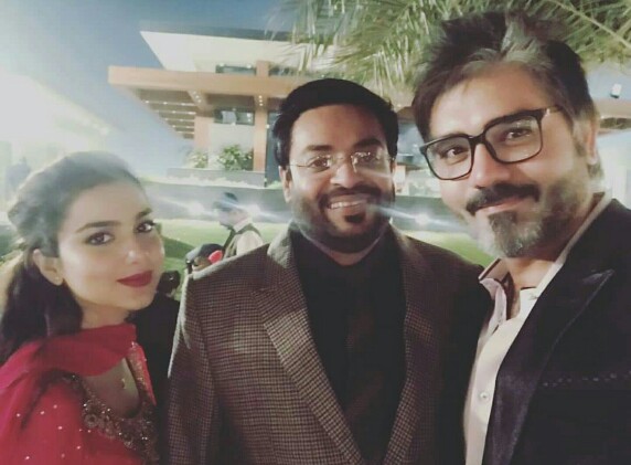 Aamir Liaquat Attends Family Wedding With Wife Tuba