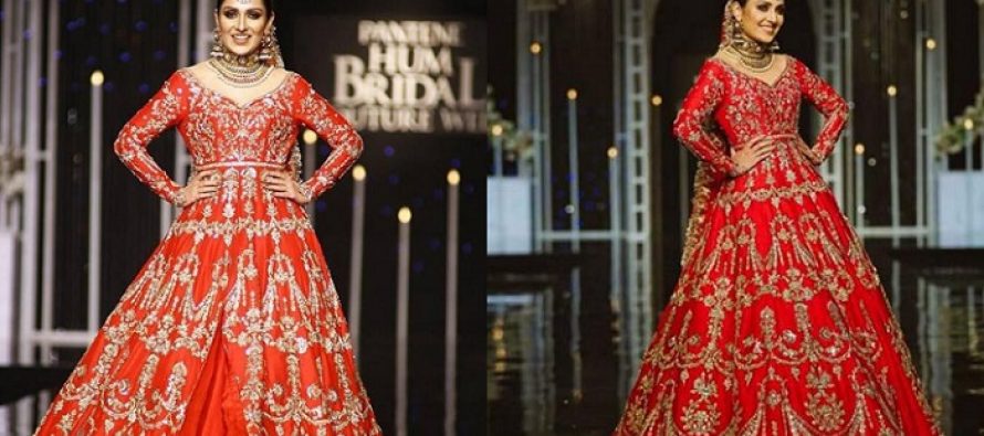 Ayeza Khan Exclusive Pictures From Bridal Couture Week