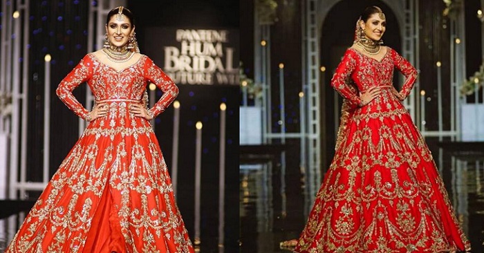 Ayeza Khan Exclusive Pictures From Bridal Couture Week