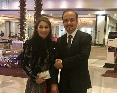 Reema Khan With Husband Dr. Tariq Shahab