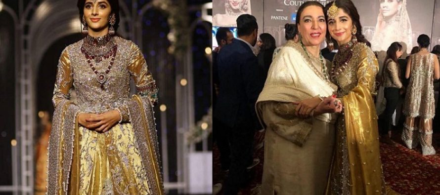 Mawra Hocane Showstopper At The Bridal Couture Week