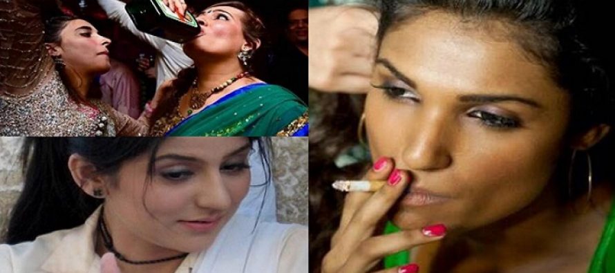 Pakistani Female Celebrities Who Smoke and Drink