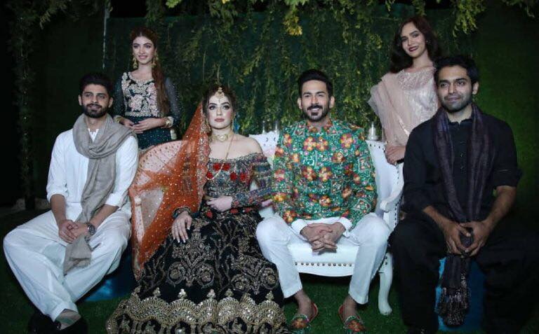 Shan Baig's Mehndi Pictures