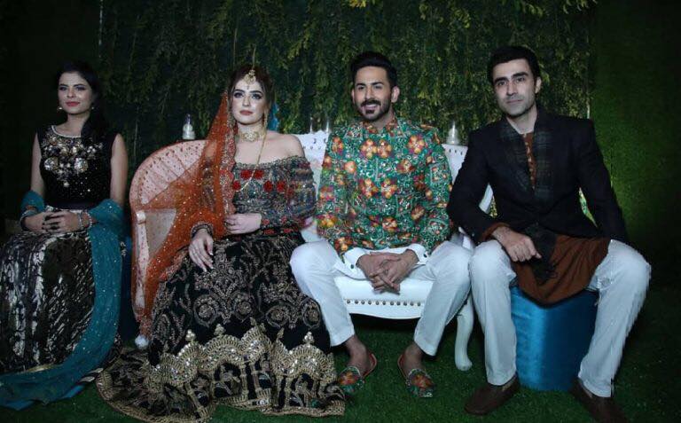 Shan Baig's Mehndi Pictures