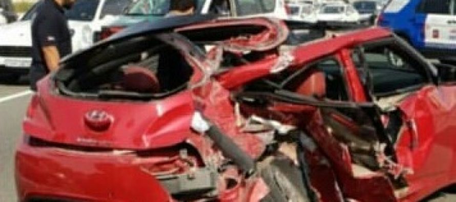 Mathira Met With A Car Accident