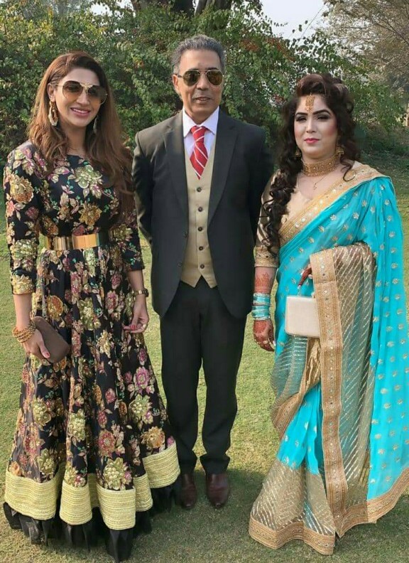 Reema Khan, Resham And Sana Fakhar Spotted At A Wedding