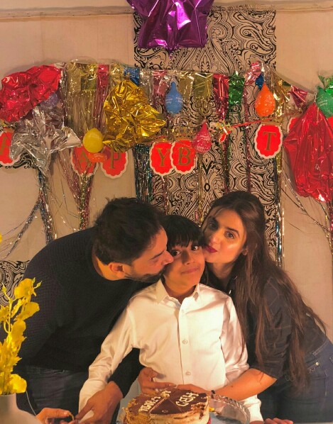 Hira And Mani Celebrate Son's Birthday