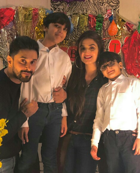 Hira And Mani Celebrate Son's Birthday