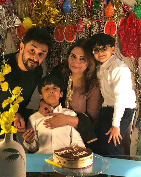 Hira And Mani Celebrate Son's Birthday