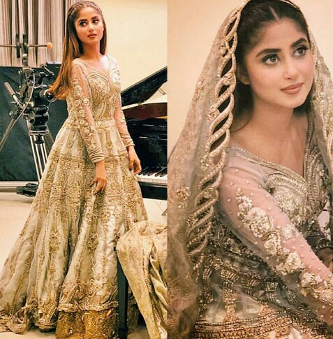Sajal Aly Shines In Latest Shoot Wearing SFK Bridals