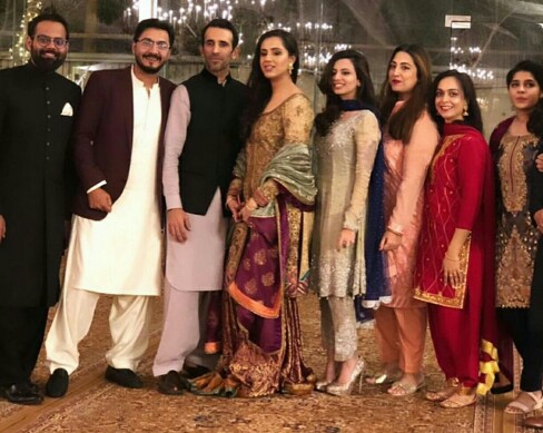 Maham Aamir Attended A Friend's Wedding