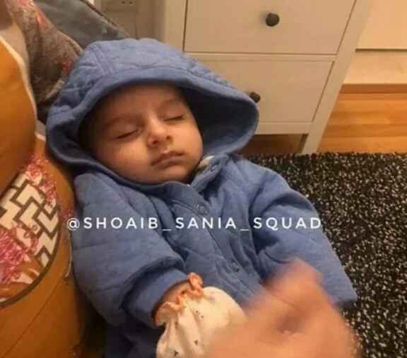 Latest Clicks Of Baby Izhan Mirza Malik