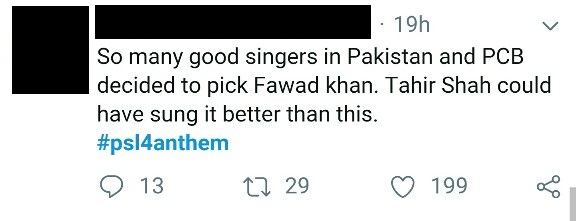 Fawad Khan Trolled For PSL 4 Anthem
