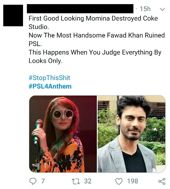 Fawad Khan Trolled For PSL 4 Anthem