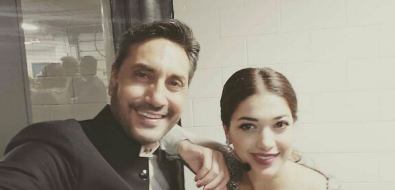 Sanam Jang With Husband And Daughter