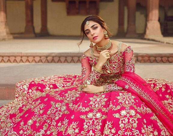 Maya Ali's Latest Bridal Collection Shoot