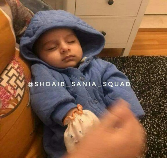 Latest Clicks Of Sania Mirza And Son Izhaan