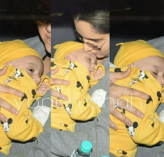 Latest Clicks Of Sania Mirza And Son Izhaan