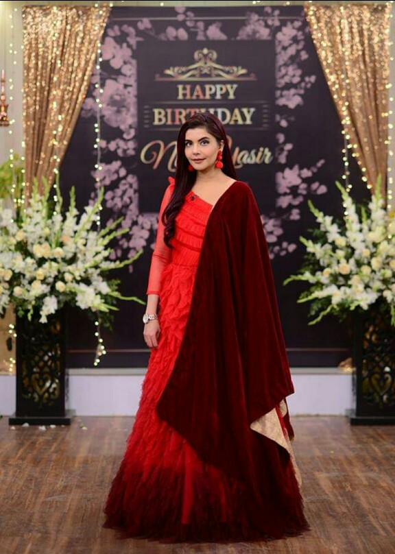 Nida Yasir's Birthday Celebrations On Good Morning Pakistan