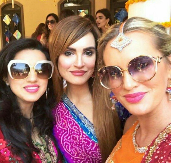 Celebrities At Sharmila Farouqi's Basant Brunch