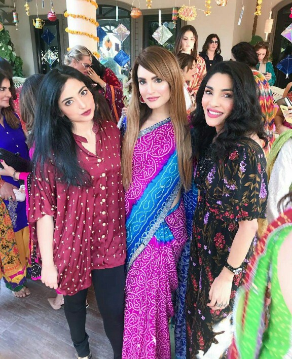 Celebrities At Sharmila Farouqi's Basant Brunch