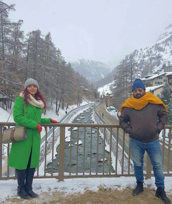 Nida Yasir And Yasir Nawaz In Switzerland