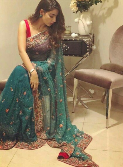 Saboor Aly At A Wedding Event