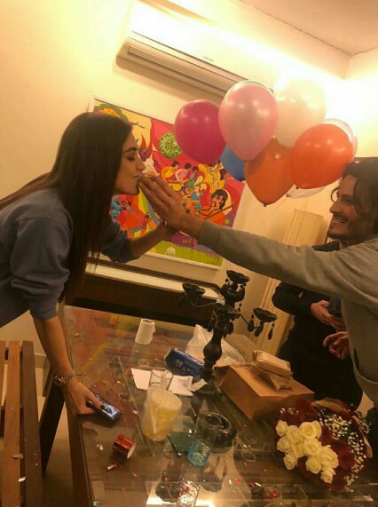 OKB Celebrates His Birthday With Best Friend Maya Ali