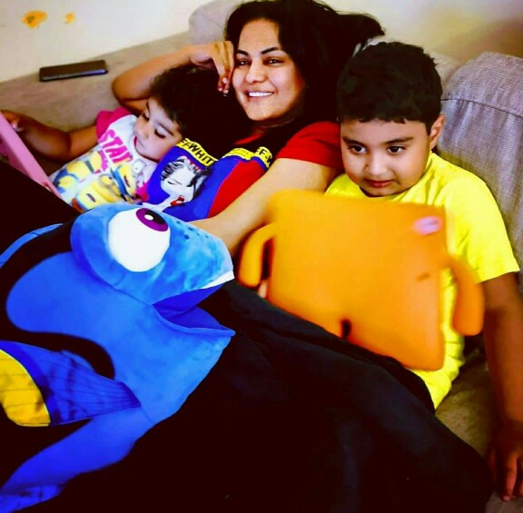Veena Malik Is One Devoted Mommy