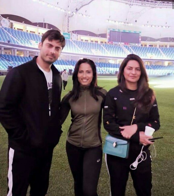 Fawad Khan With Wife Sadaf At Opening Ceremony Of PSL4