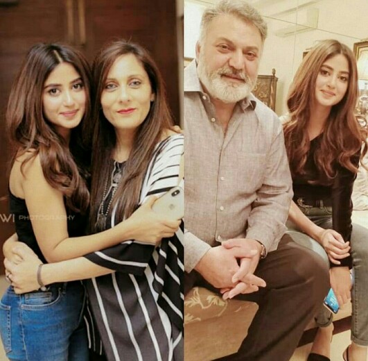 Sajal Aly Spotted With Ahad's Parents