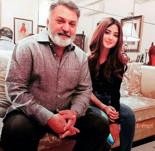 Sajal Aly Spotted With Ahad's Parents