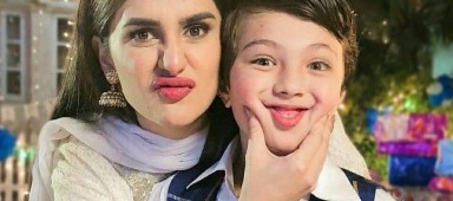 Kubra Khan Wishes Pehlaaj Hassan A Cute On Set Happy Birthday
