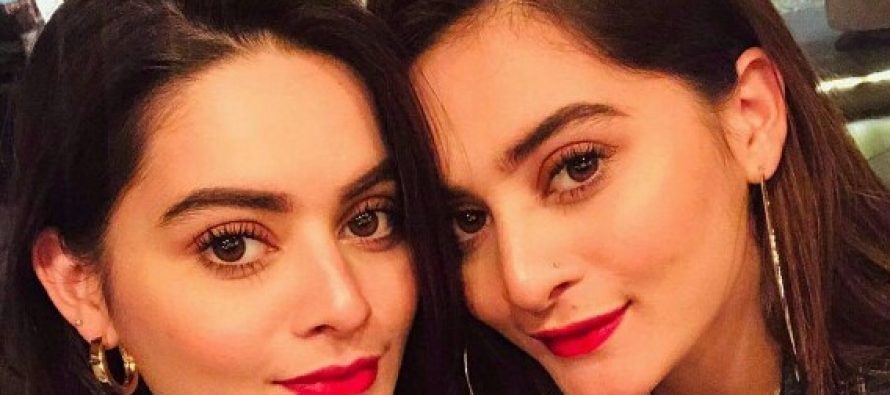 Aiman Khan And Minal Khan Out And About With Friends
